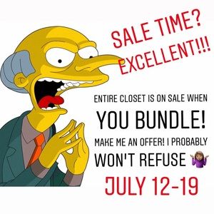 BUNDLE SALE!! ENTIRE CLOSET!!!